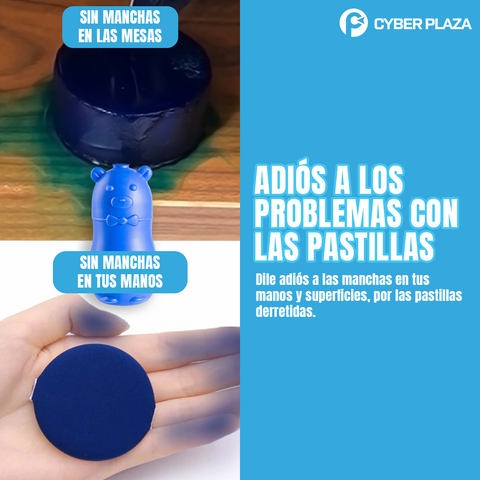 Image of Toilet Blue Bear - Osito Limpiador de Inodoro profesional - x3 unidades